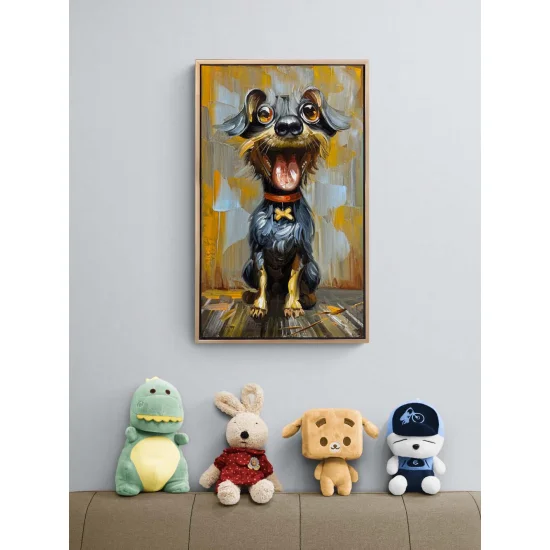 Paw Smile Oil Painting