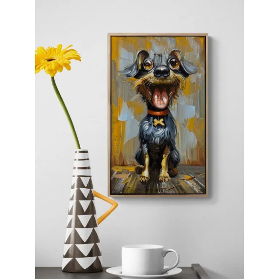 Paw Smile Oil Painting