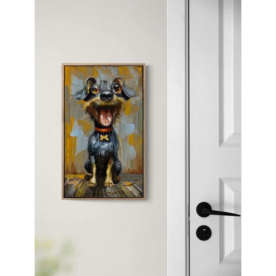 Paw Smile Oil Painting