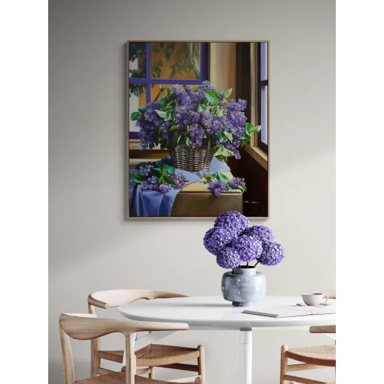 Memories of Spring – Lilacs Oil Painting