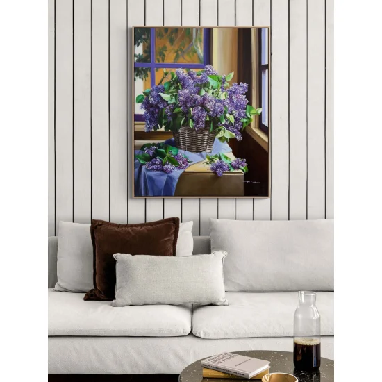 Memories of Spring – Lilacs Oil Painting