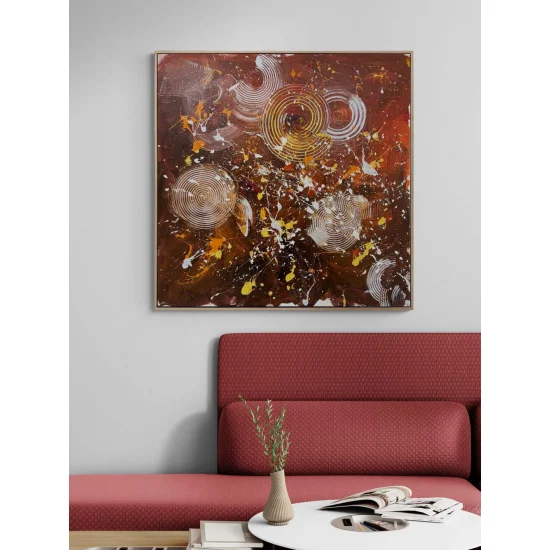 Fire of Colors Oil Painting