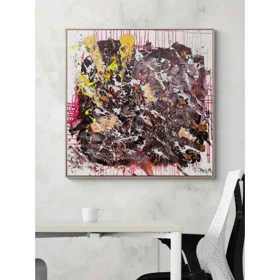 Wave of Time Oil Painting