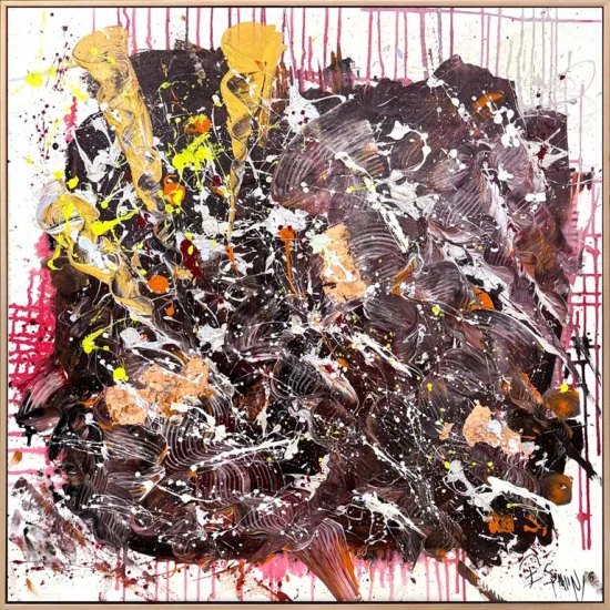 Wave of Time Oil Painting