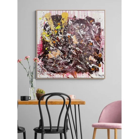 Wave of Time Oil Painting