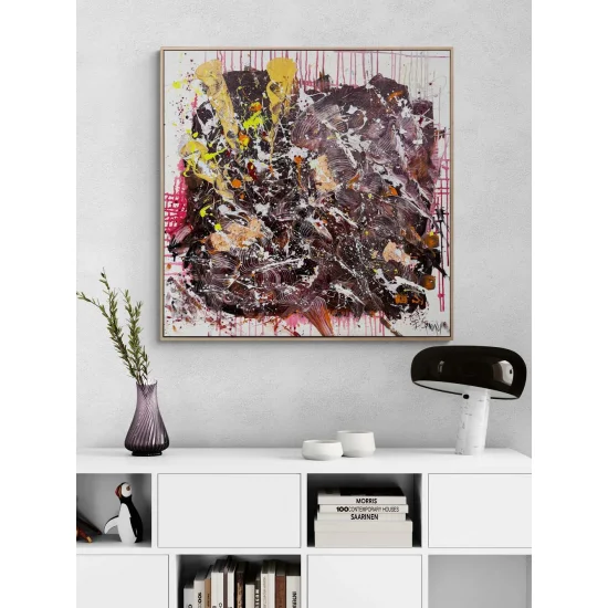 Wave of Time Oil Painting