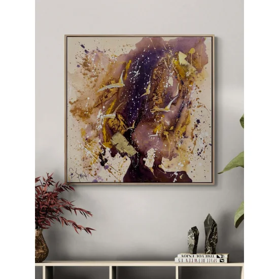 Golden Wings Oil Painting