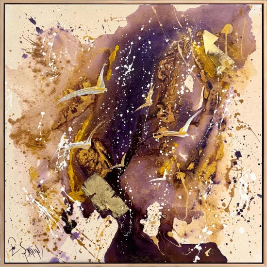 Golden Wings Oil Painting