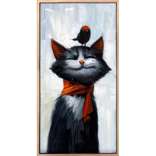 Friend’s Smile Oil Painting