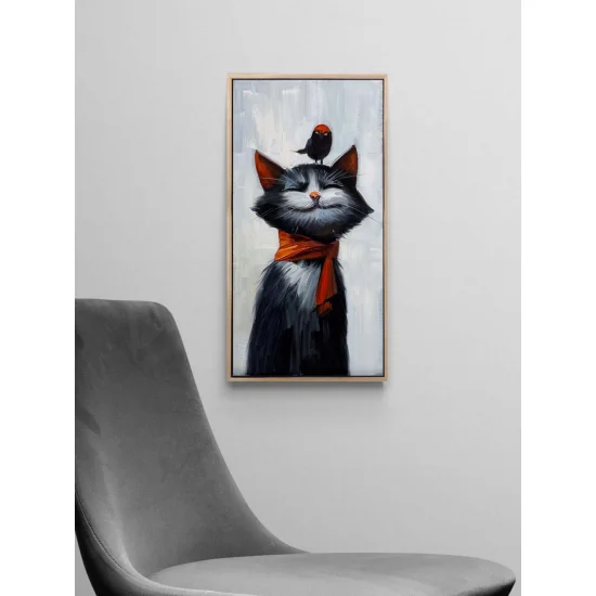 Friend’s Smile Oil Painting