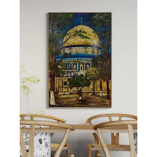 Dome of the Rock Oil Painting