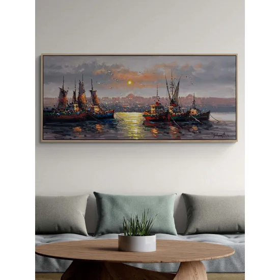 Last Lights of the Bosphorus Oil Painting