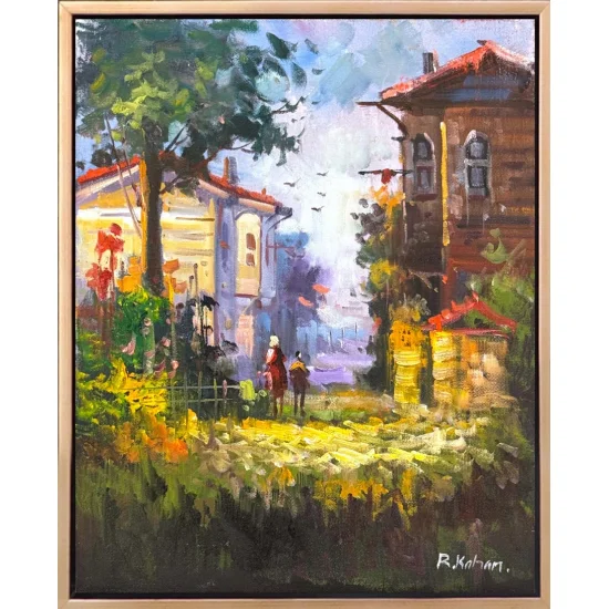 Arrival of Spring in Istanbul Oil Painting