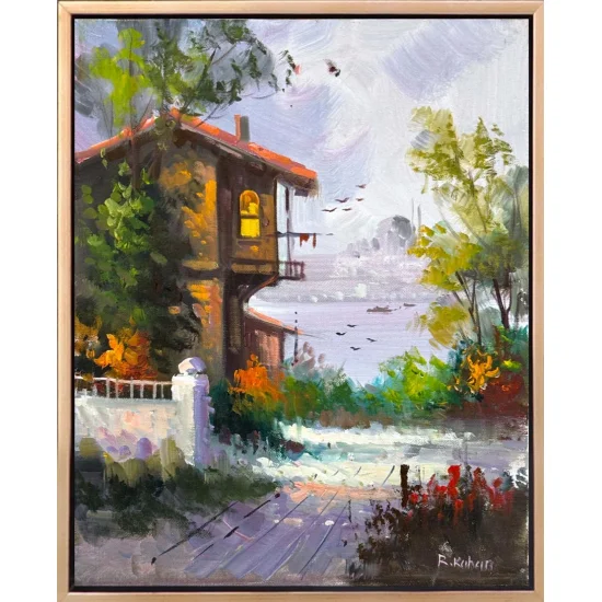 Once in Istanbul Oil Painting