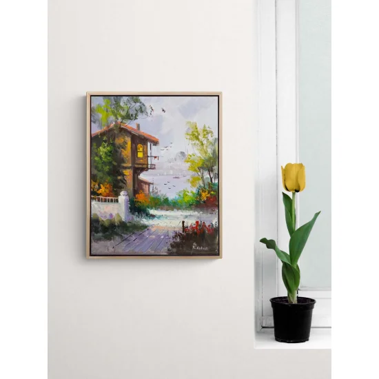 Once in Istanbul Oil Painting