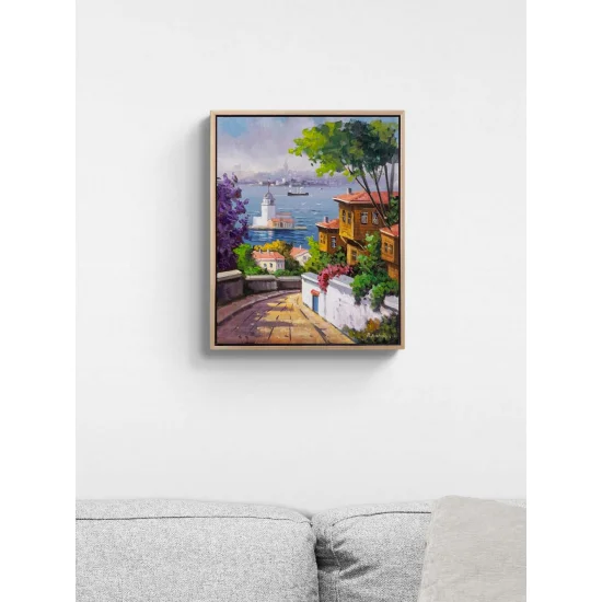 View of the Maiden’s Tower Oil Painting