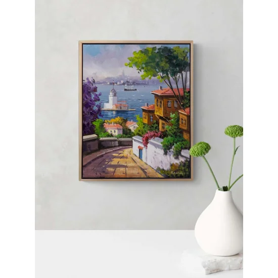 View of the Maiden’s Tower Oil Painting