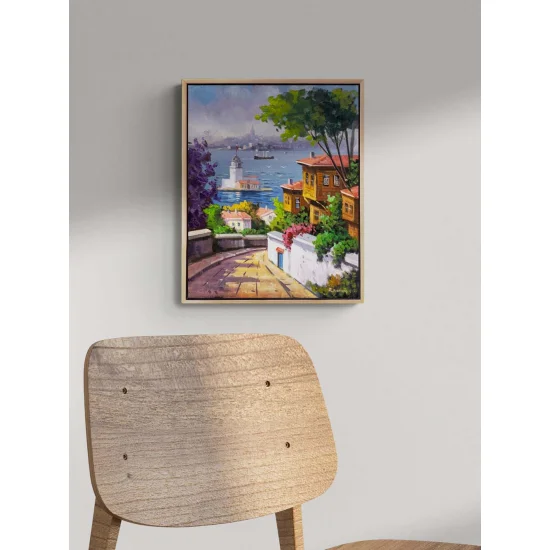 View of the Maiden’s Tower Oil Painting