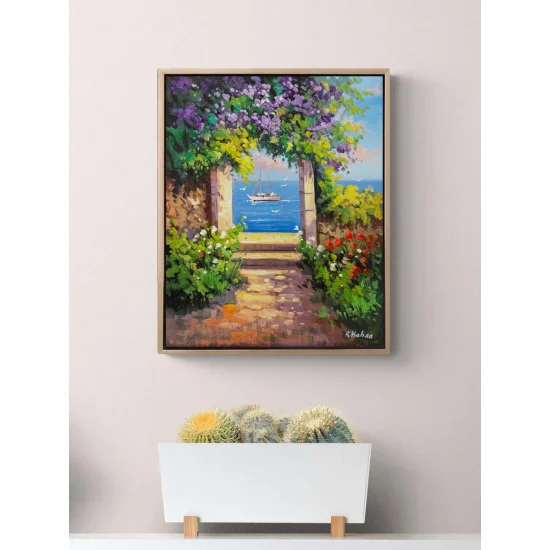 Light Behind the Door Oil Painting