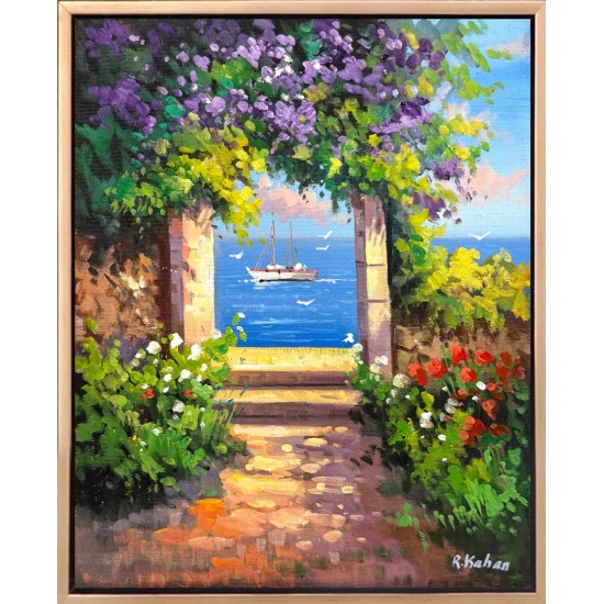 Light Behind the Door Oil Painting