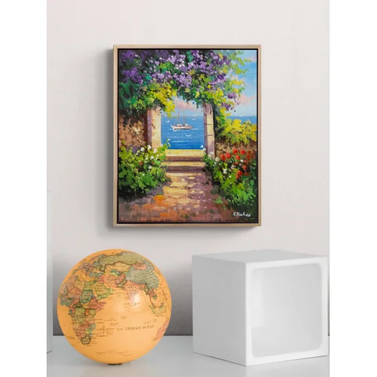 Light Behind the Door Oil Painting