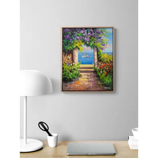 Light Behind the Door Oil Painting