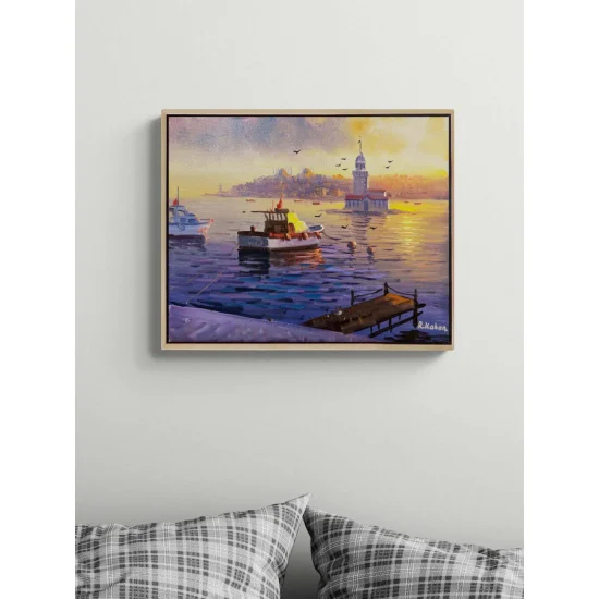 Evening in Istanbul Oil Painting