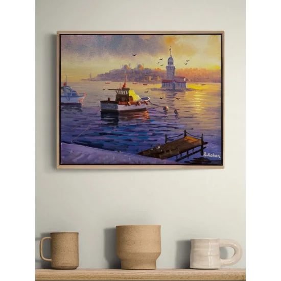 Evening in Istanbul Oil Painting