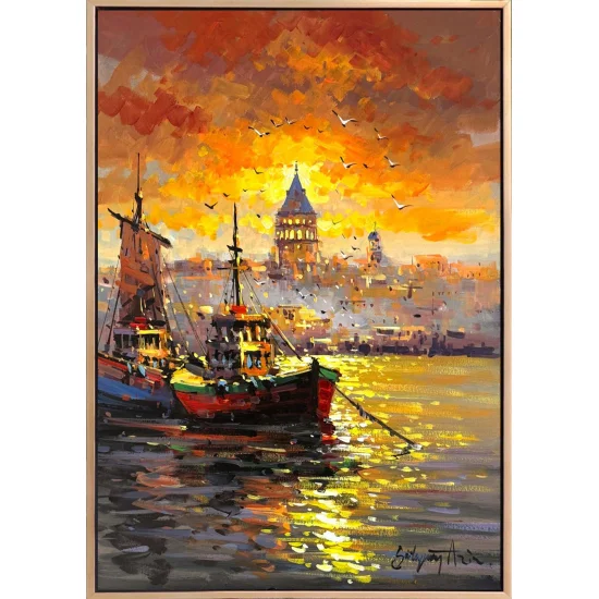 Evening on the Bosphorus Oil Painting