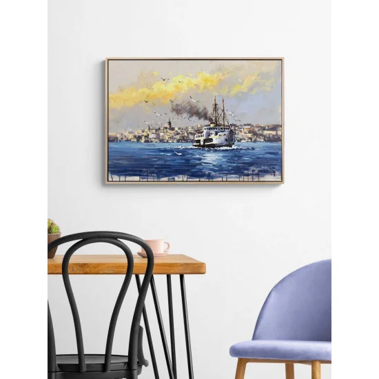 Story of the Ferry Oil Painting