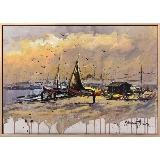 Once Upon a Time on the Bosphorus Oil Painting