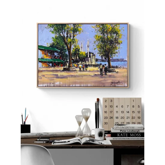 Memories in Ortaköy Oil Painting