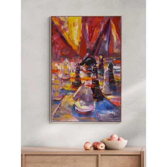 Mind Game Oil Painting