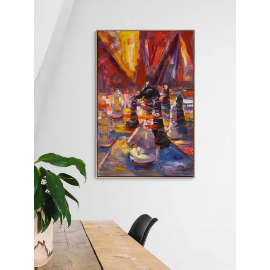 Mind Game Oil Painting