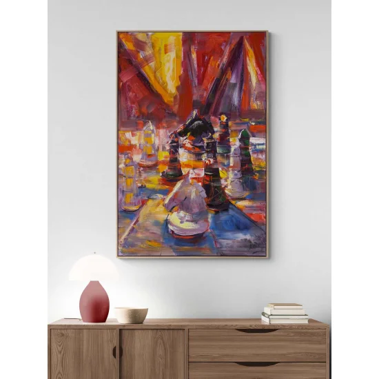 Mind Game Oil Painting