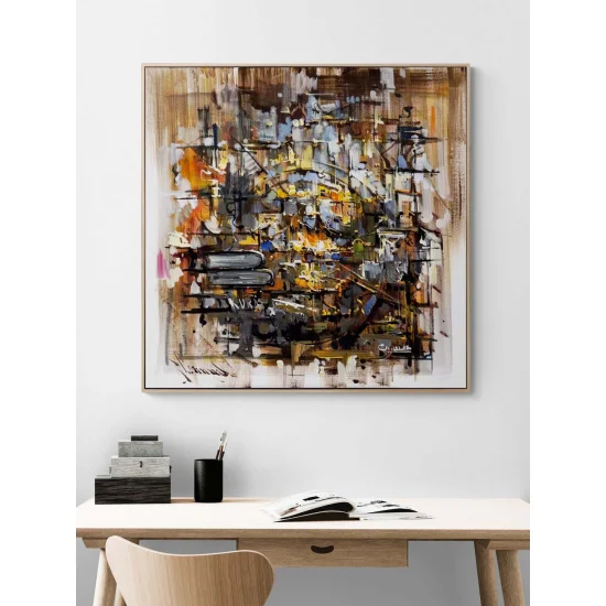 Sonsuzluk Tonu Yağlı Boya Tablosu