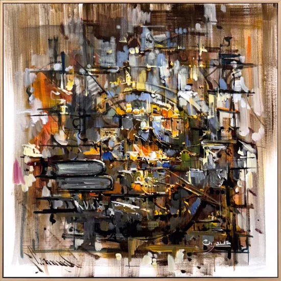 Sonsuzluk Tonu Yağlı Boya Tablosu