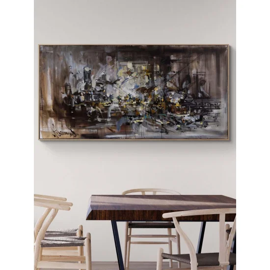 Explosion of Light Oil Painting