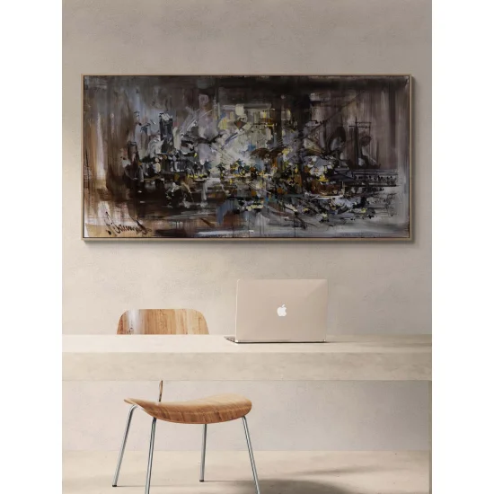 Explosion of Light Oil Painting