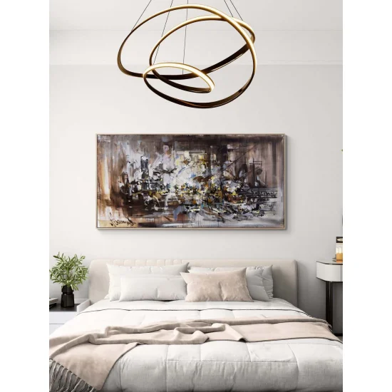 Explosion of Light Oil Painting