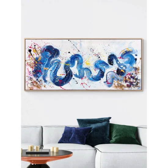 Broken Lights Oil Painting