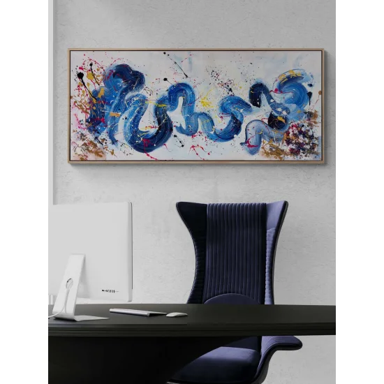 Broken Lights Oil Painting