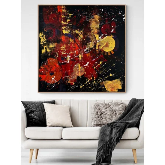 Memory of Black Oil Painting