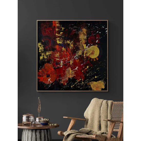 Memory of Black Oil Painting