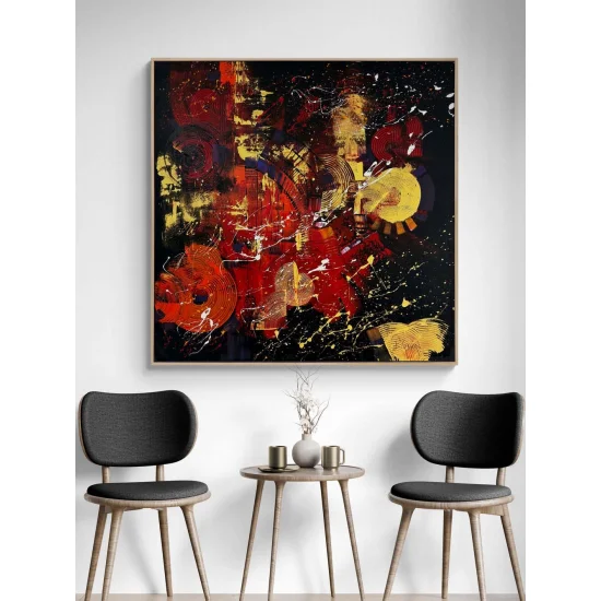 Memory of Black Oil Painting