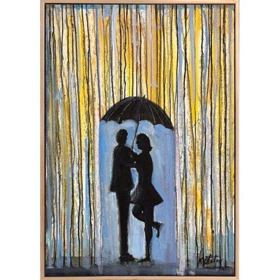 Birlikte Islanmak Yağlı Boya Tablosu