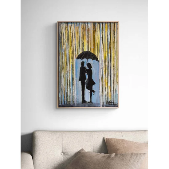 Birlikte Islanmak Yağlı Boya Tablosu