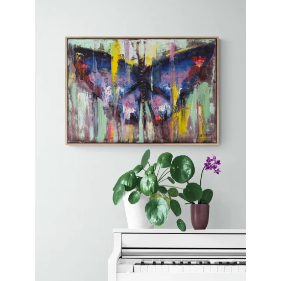 Kanat Sesleri Yağlı Boya Tablosu