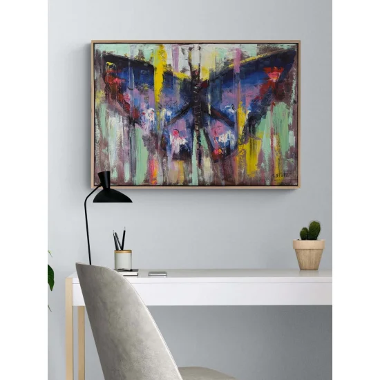 Kanat Sesleri Yağlı Boya Tablosu