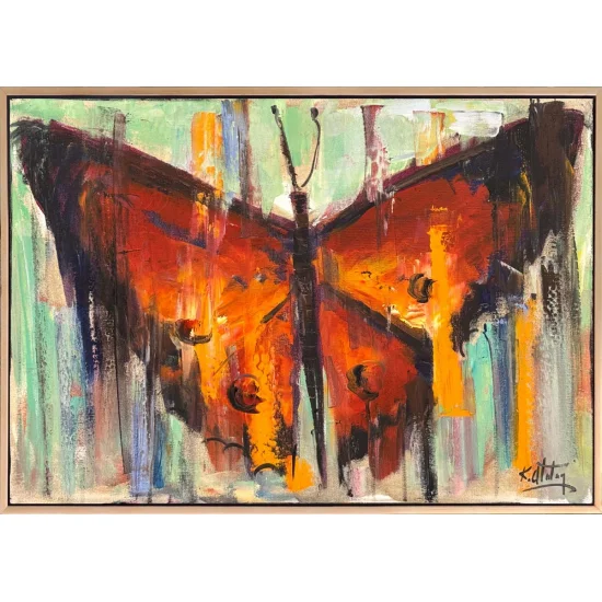 Story of the Butterfly Oil Painting